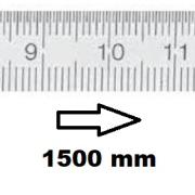HORIZONTAL FLEXIBLE RULE CLASS II LEFT TO RIGHT 1500 MM SECTION 18x0,5 MM<BR>REF : RGH96-G21M5C050